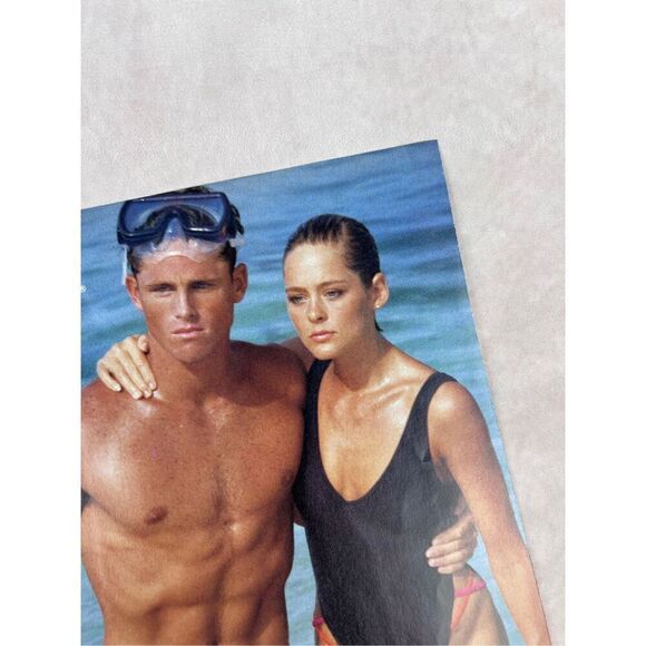 Vintage Jantzen Swimwear and Wild Turkey Double Sided Magazine Ad - Picture 5 of 11